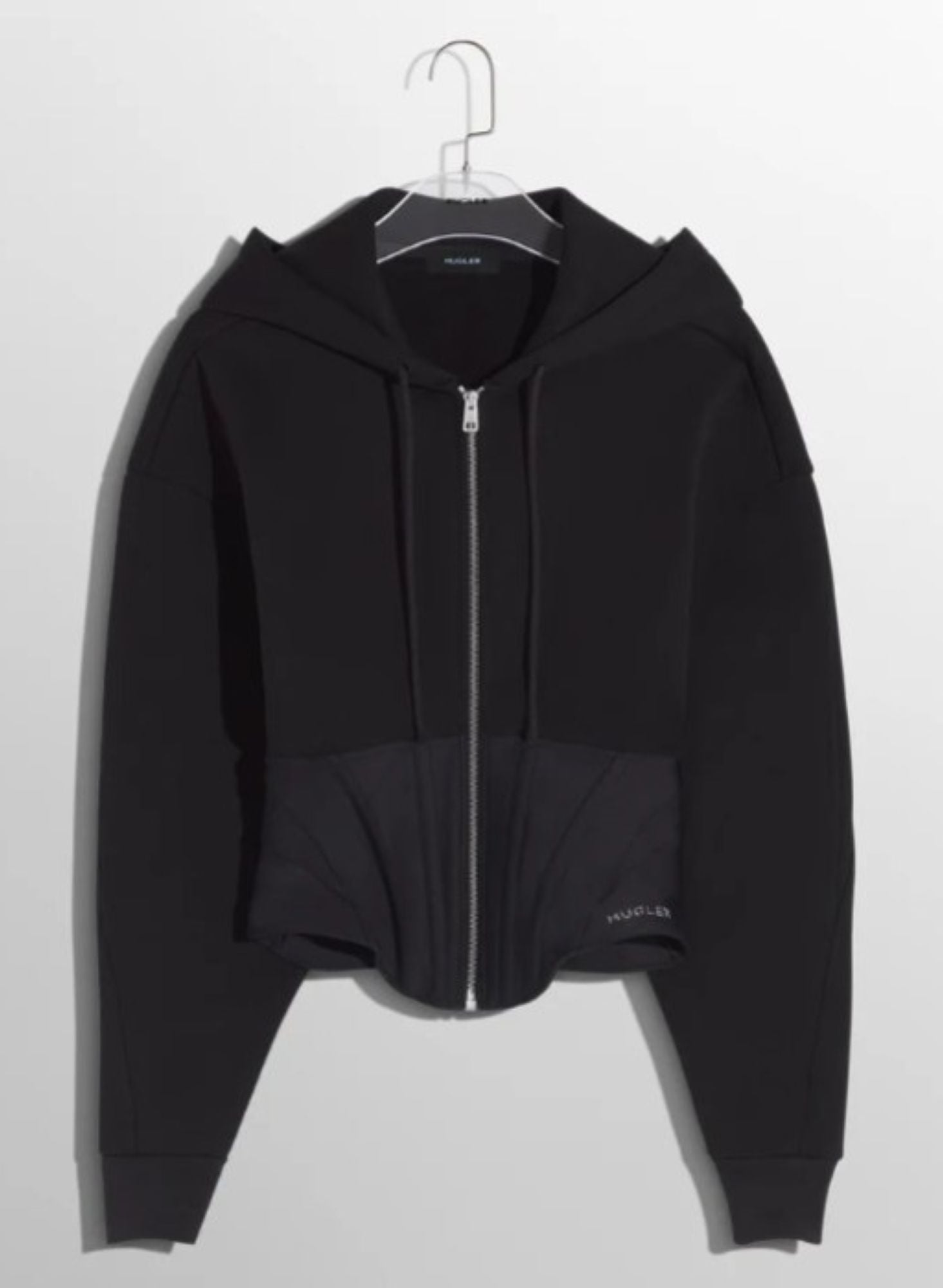 CORSETED HOODIE