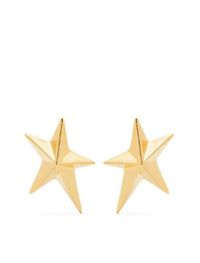 GOLD MAXI STAR EARRINGS