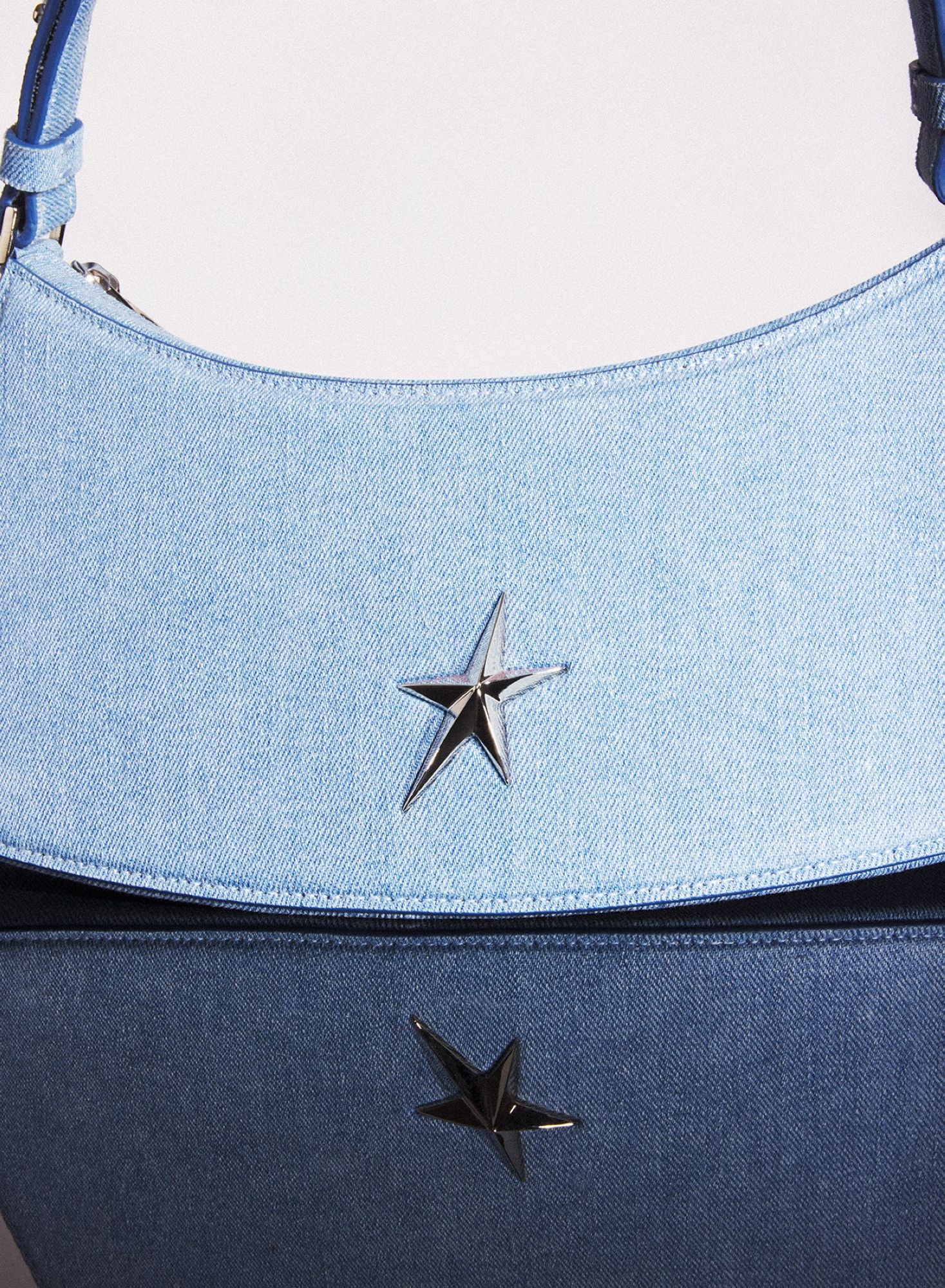 BLUE DENIM ZENITH BAG