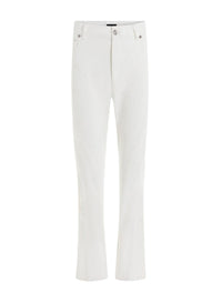 WHITE CAPRI JEANS
