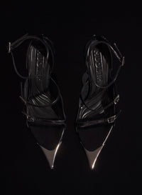 STRAPPY NUDE LEATHER CLASSIC 95 SANDALS