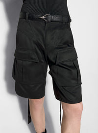 KHAKI CARGO SHORTS