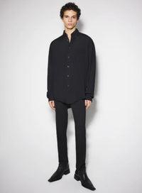 BLACK PIERCED SHIRT