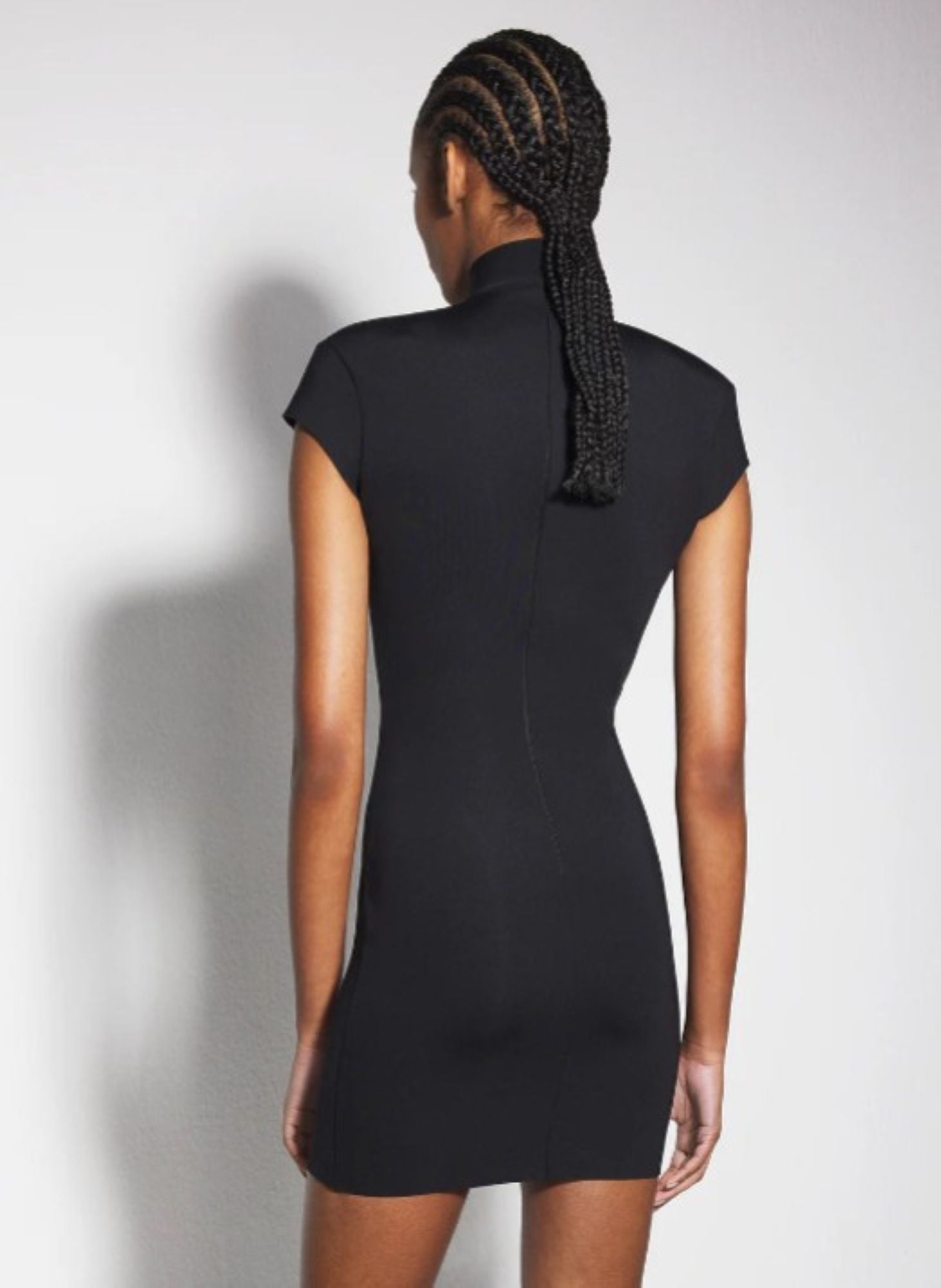 BLACK STAR MINI DRESS