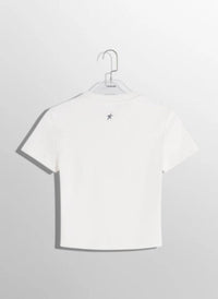 OFF-WHITE PIERCED BABY T-SHIRT