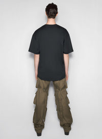 BLACK MUGLER SIGNATURE T-SHIRT