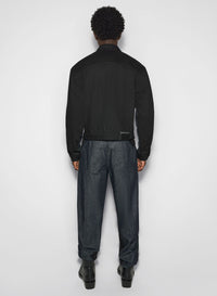 RAW BLUE BI-COLOR DENIM JACKET