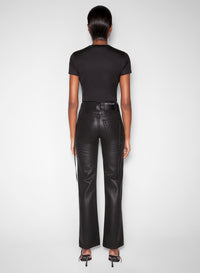 BLACK MUGLER LOGO T-SHIRT