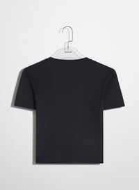 BLACK MUGLER LOGO T-SHIRT
