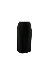 Jupe en laine - Noir intense