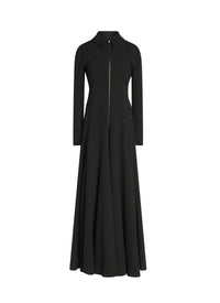 Wool jumpsuit - Black