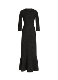 Robe longue Granada - Noir
