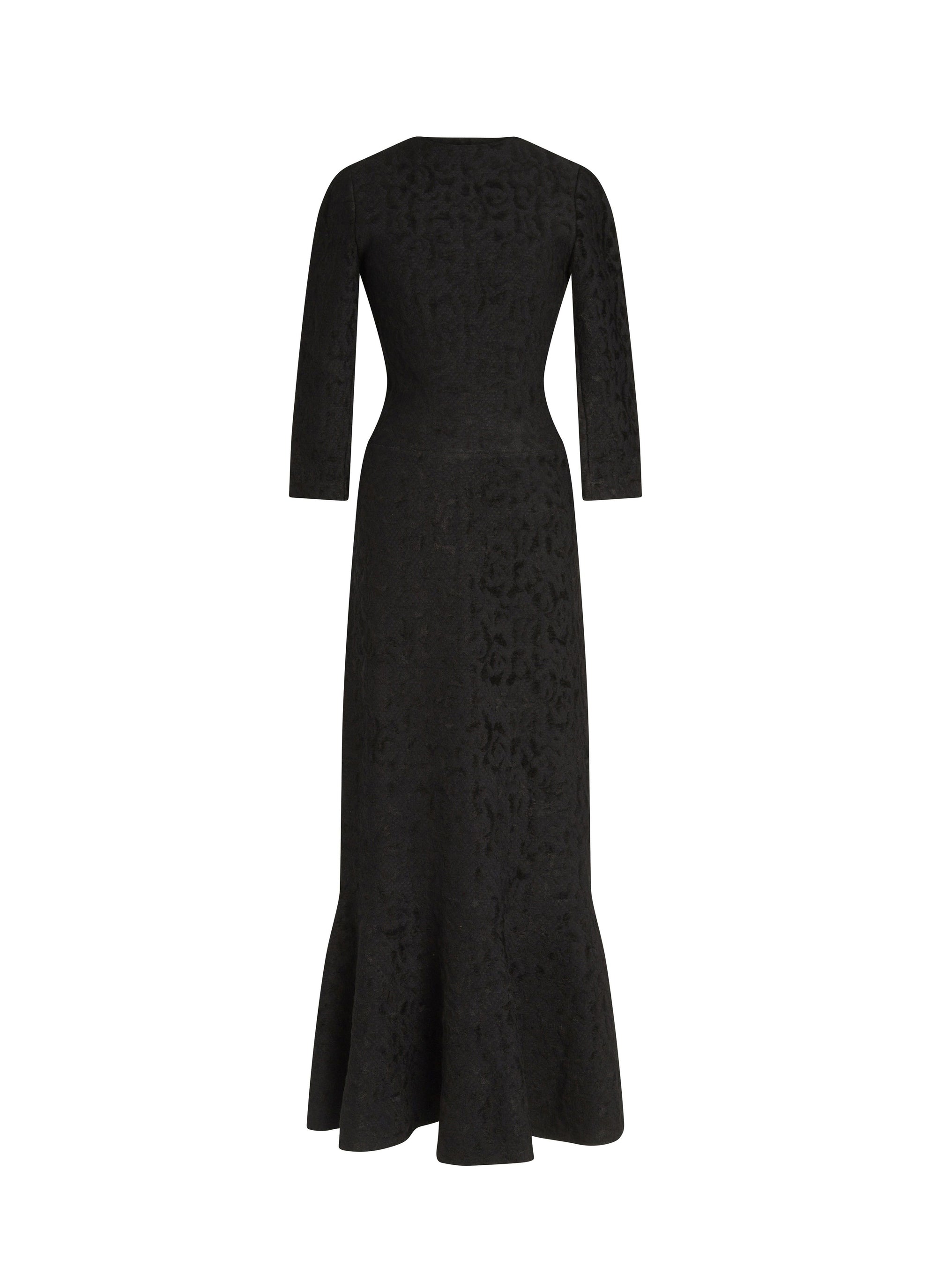 Robe longue Granada - Noir