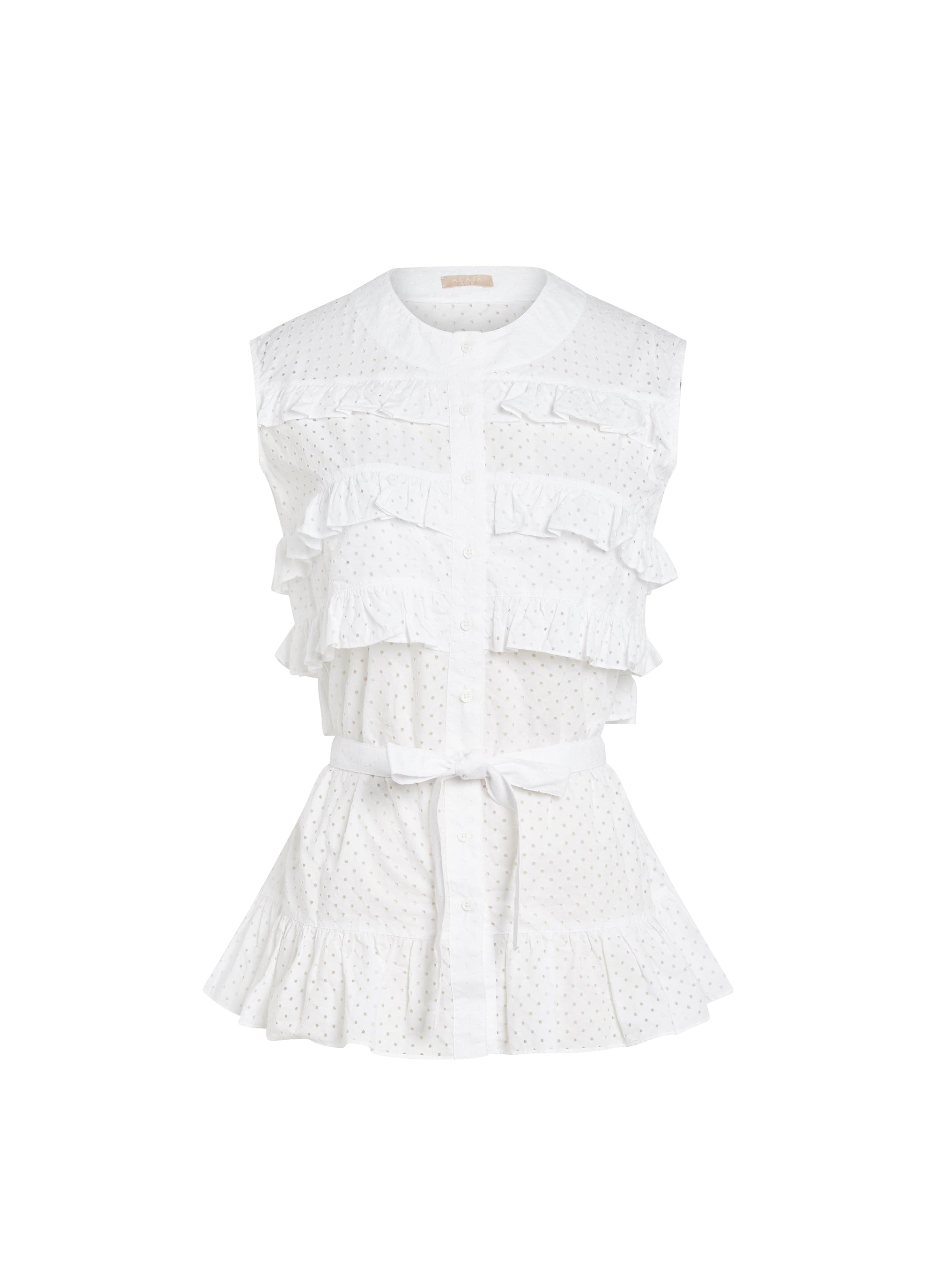 Chemise sans manches - Blanc Optique