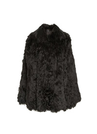 Cape coat - Black