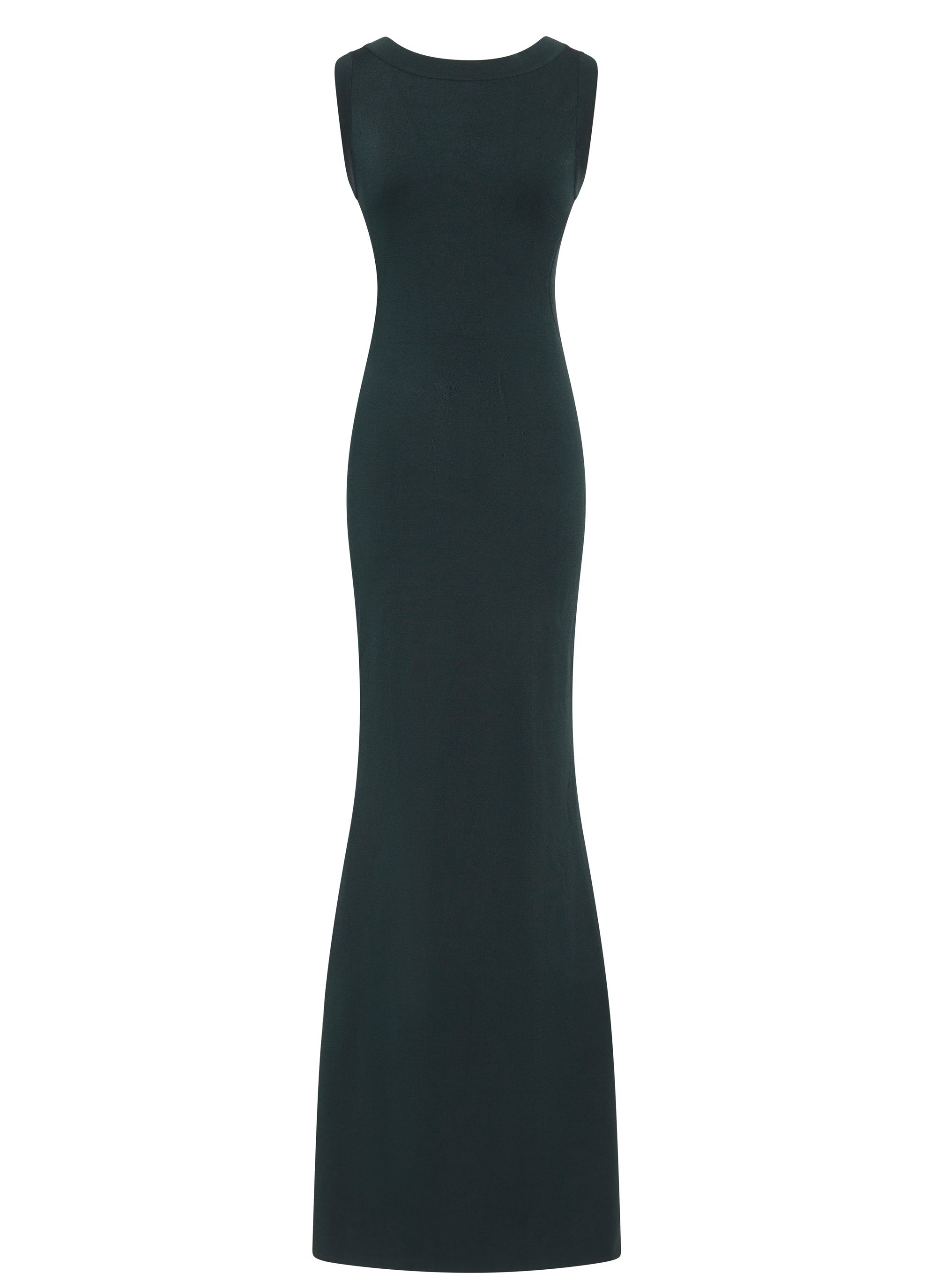 Diva sleeveless knitted dress - Imperial Green