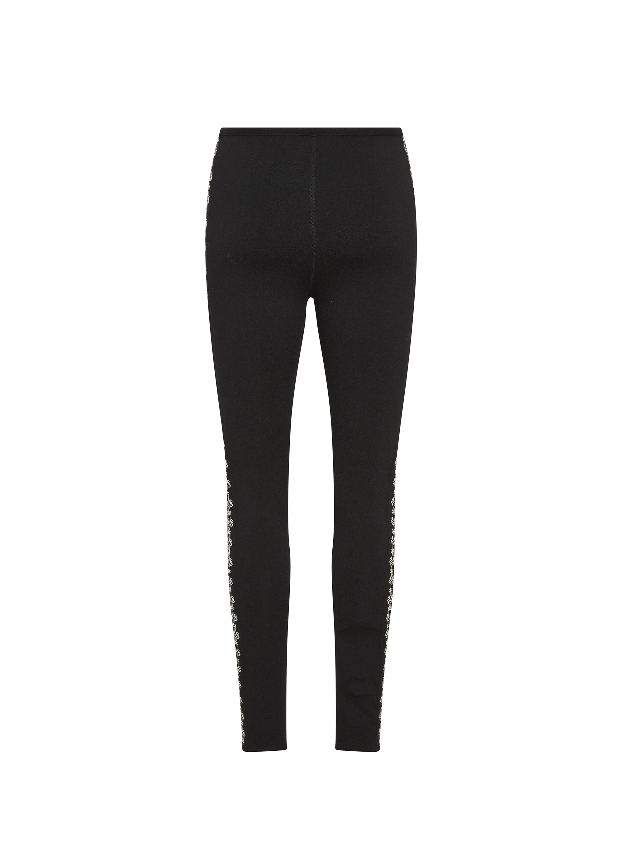 Legging Girandole en laine - Noir & Blanc