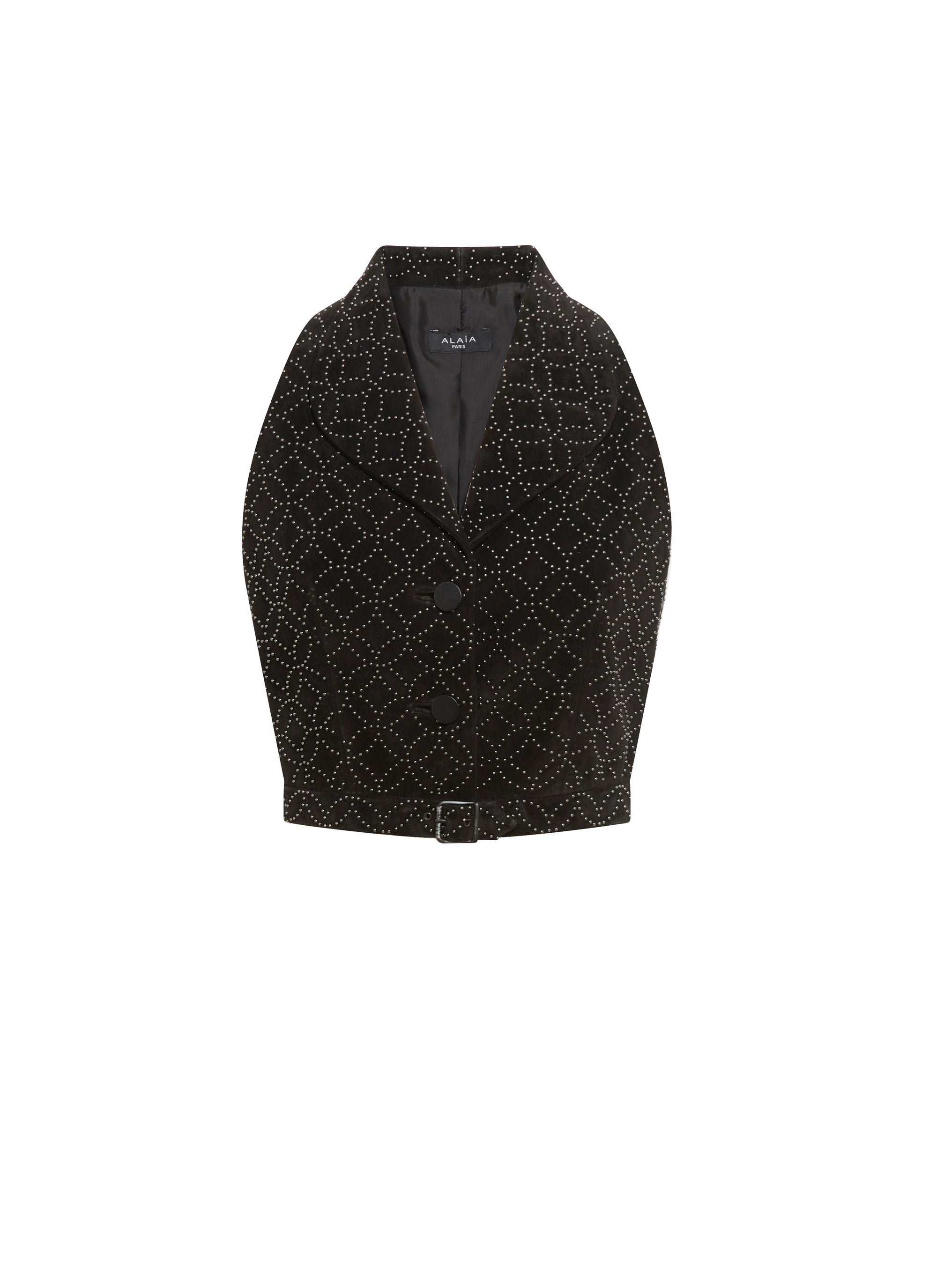 ZZSHOOTING VA95RC0 Gilet en cuir - Noir