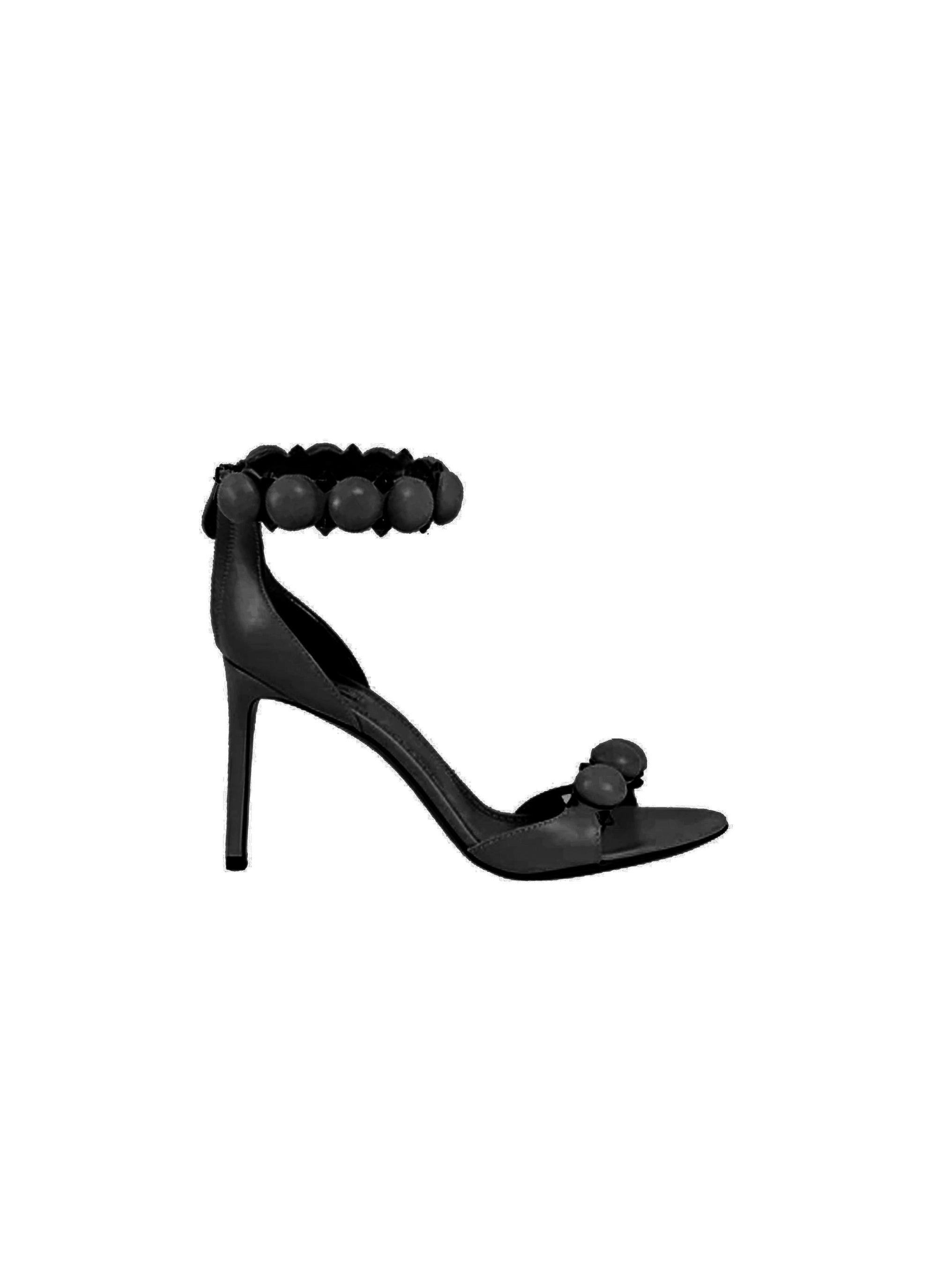 Bombe 110 leather sandals - Black intense