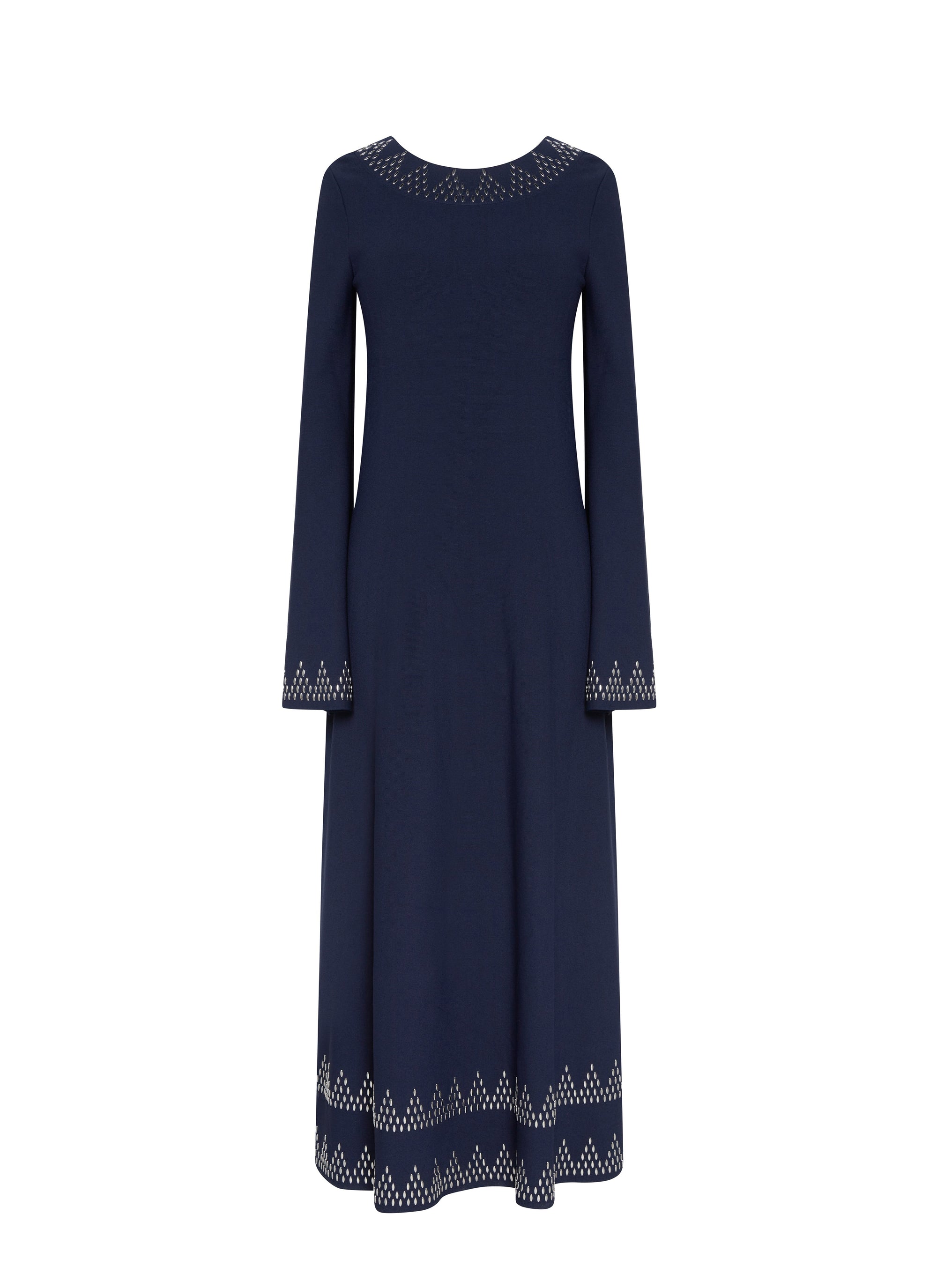 Long sleeve dress - Cobalt