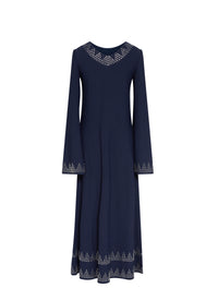 Robe à manches longues - Cobalt
