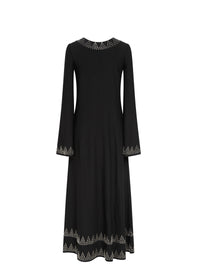 Long sleeve dress - Intense Black