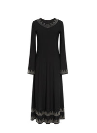 Long sleeve dress - Intense Black