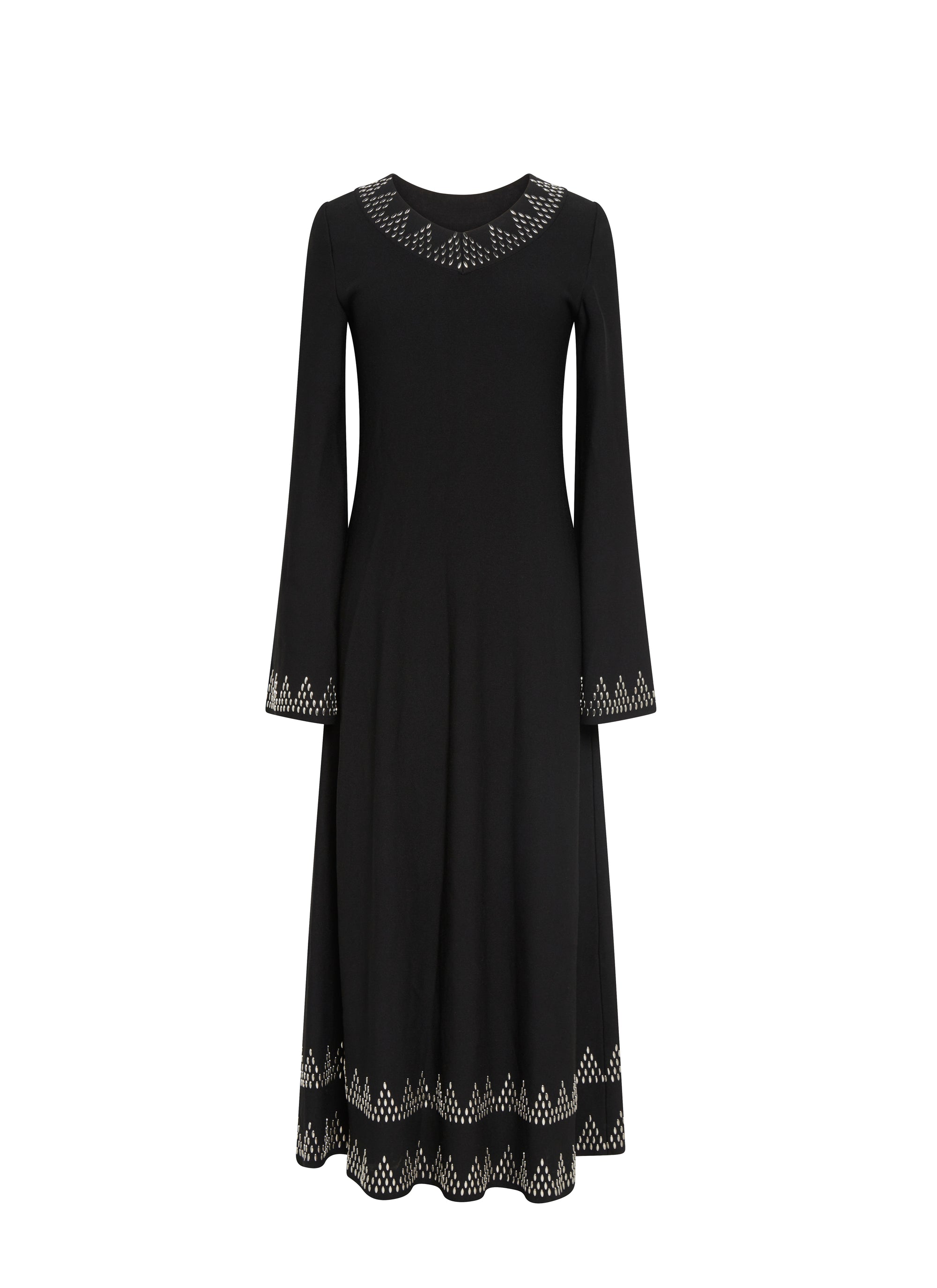 Long sleeve dress - Intense Black
