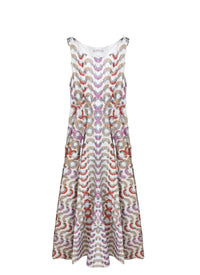 Robe sans manches Grande Amandine - Multicolore