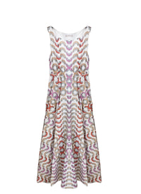 Robe sans manches Grande Amandine - Multicolore