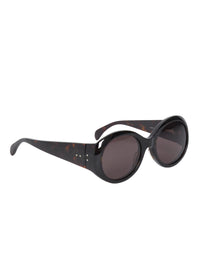 Round glasses - Black & Platinum