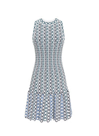 Robe sans manches Pirouette en maille - Multicolore