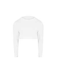 Pull à manches longues - Blanc