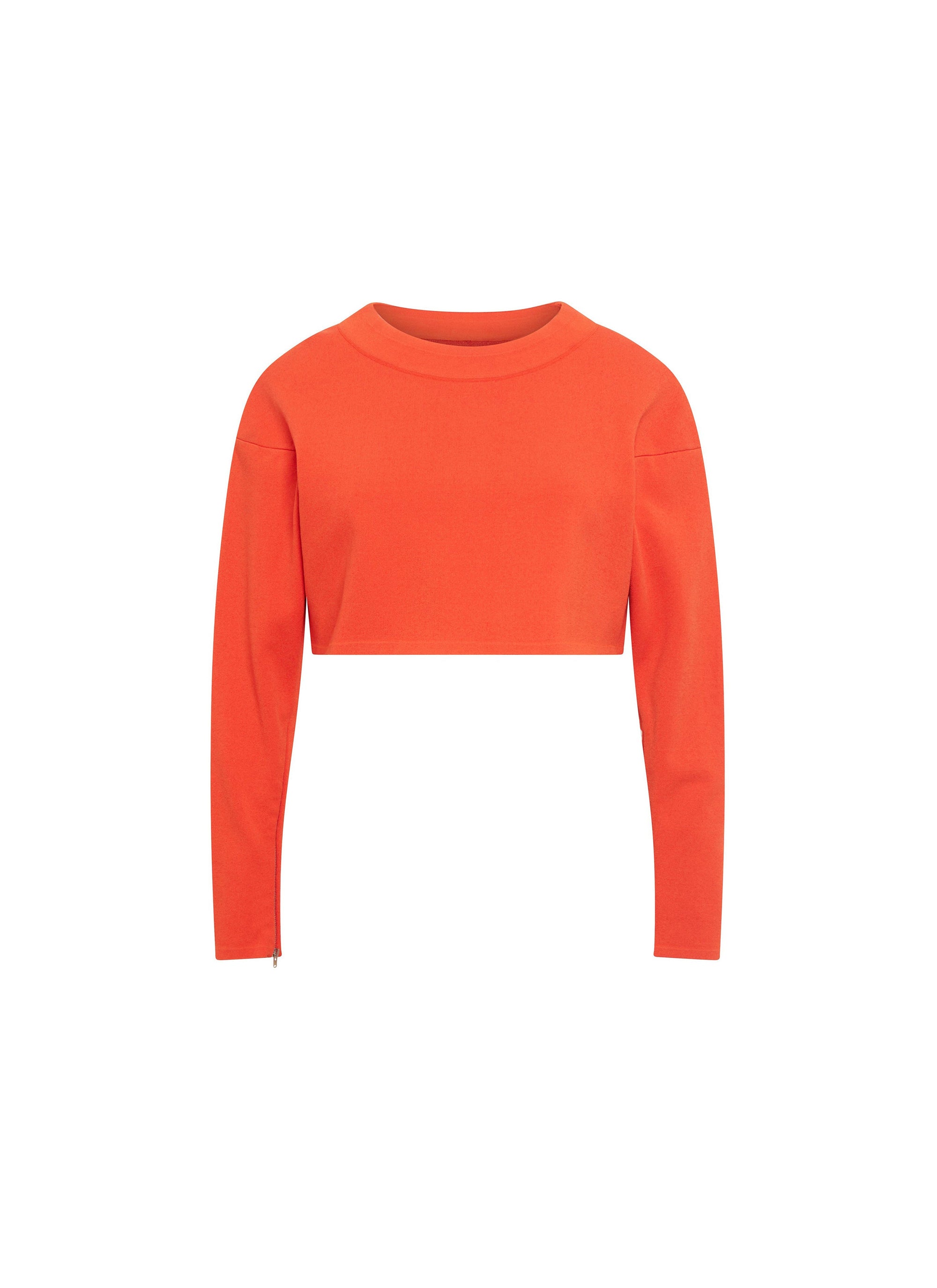 Long-sleeved jumper - Blood orange