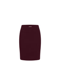 Limited edition skirt in wool - Garnet