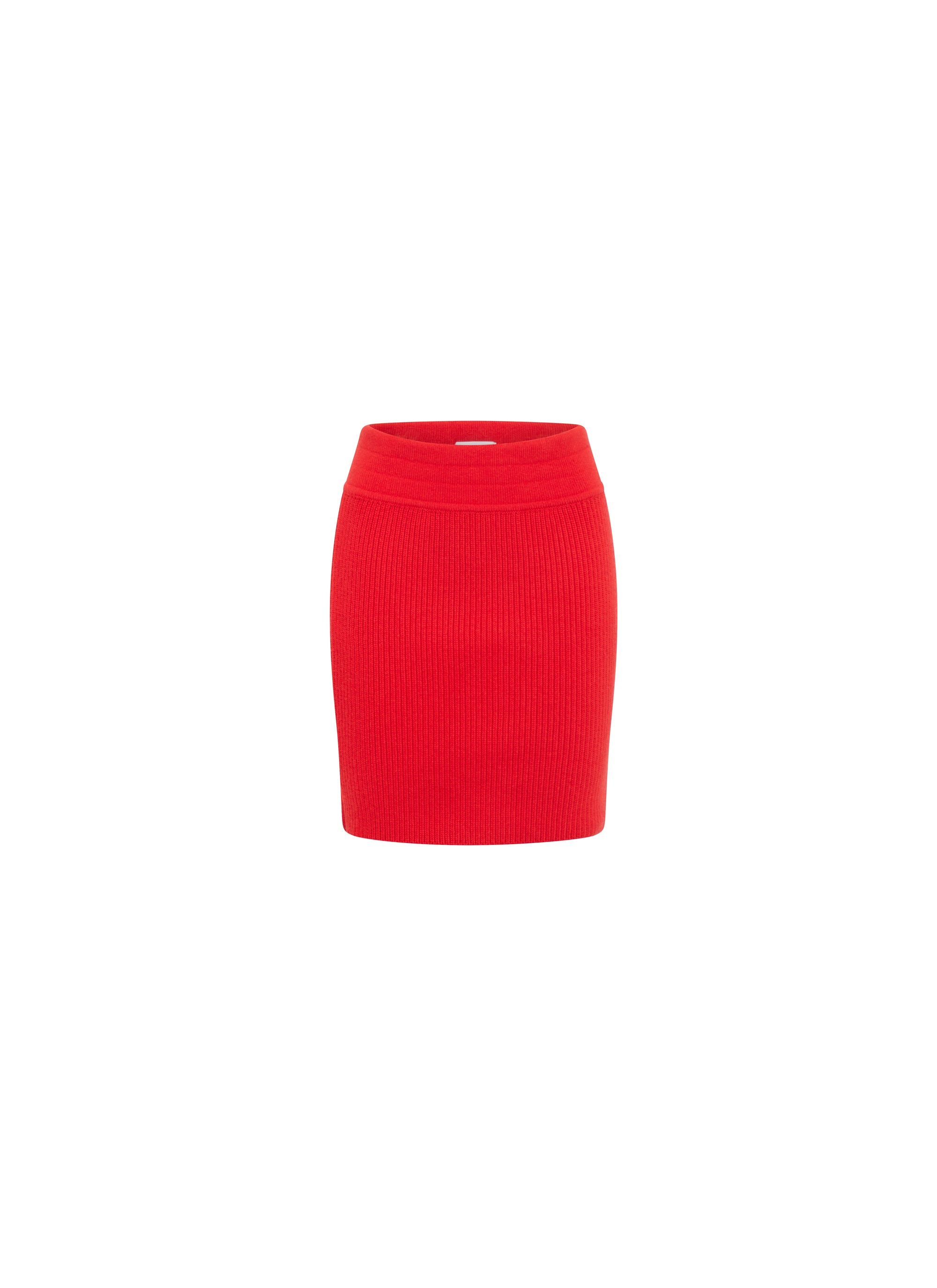 Jupe édition en laine - Rouge