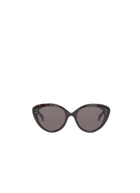 Cat-eye glasses - Brown