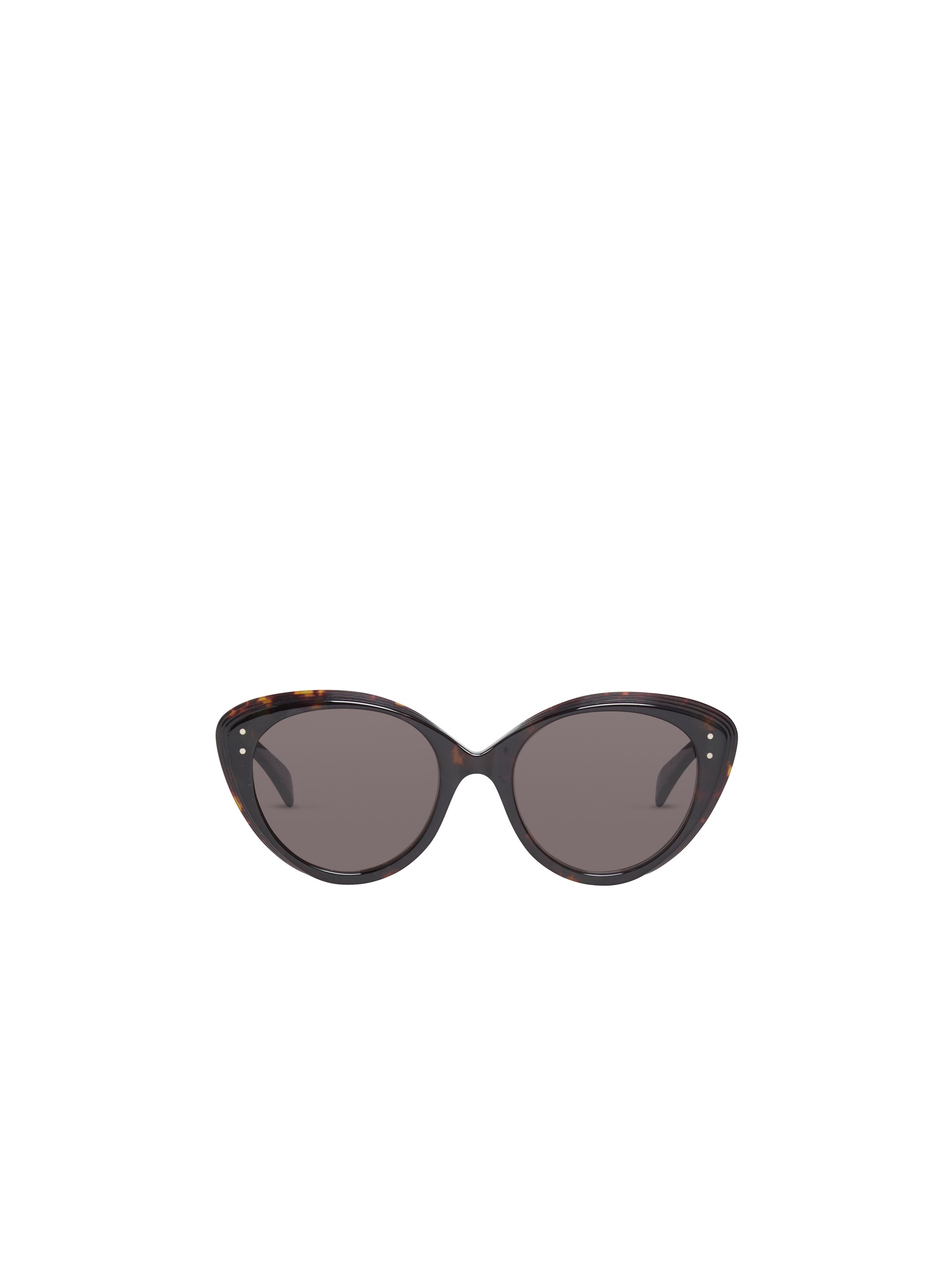 Cat-eye glasses - Brown