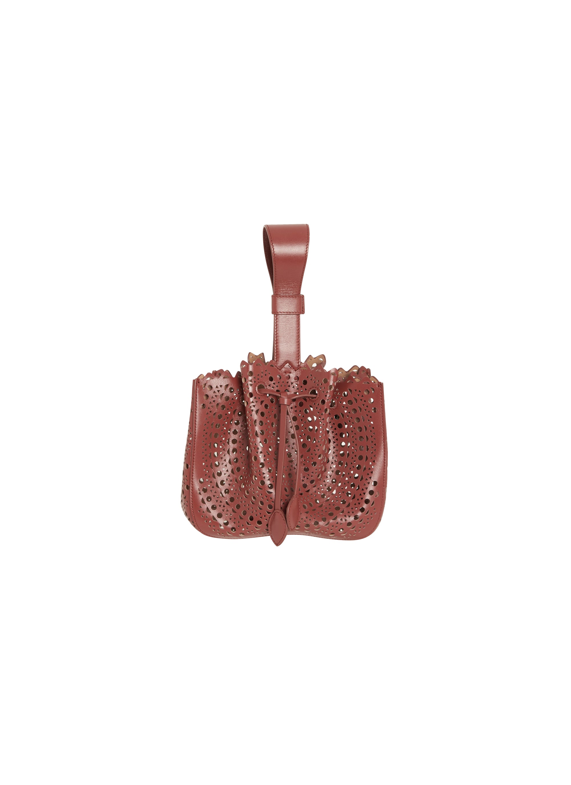 Petit sac Rose Marie ajouré en cuir - Sequoia