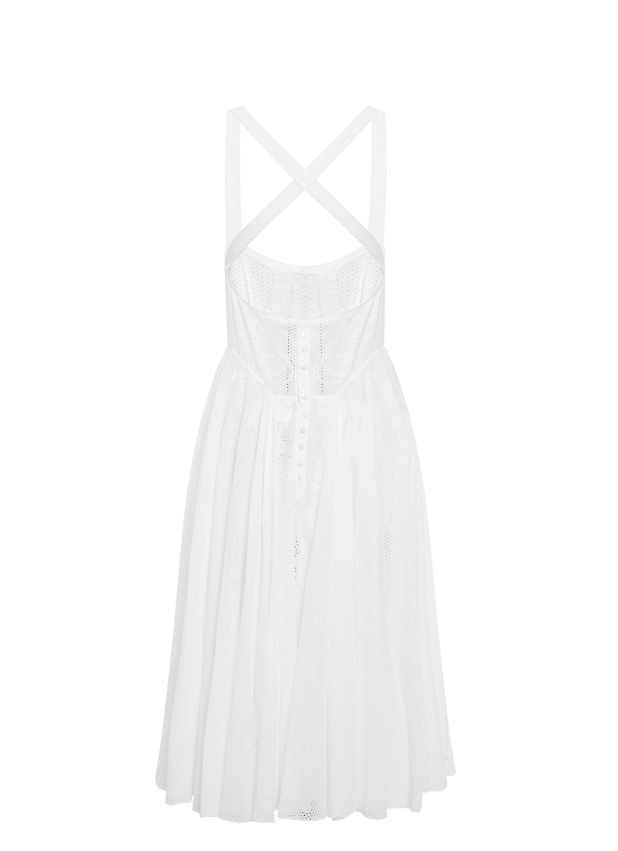 Robe sans manches - Blanc