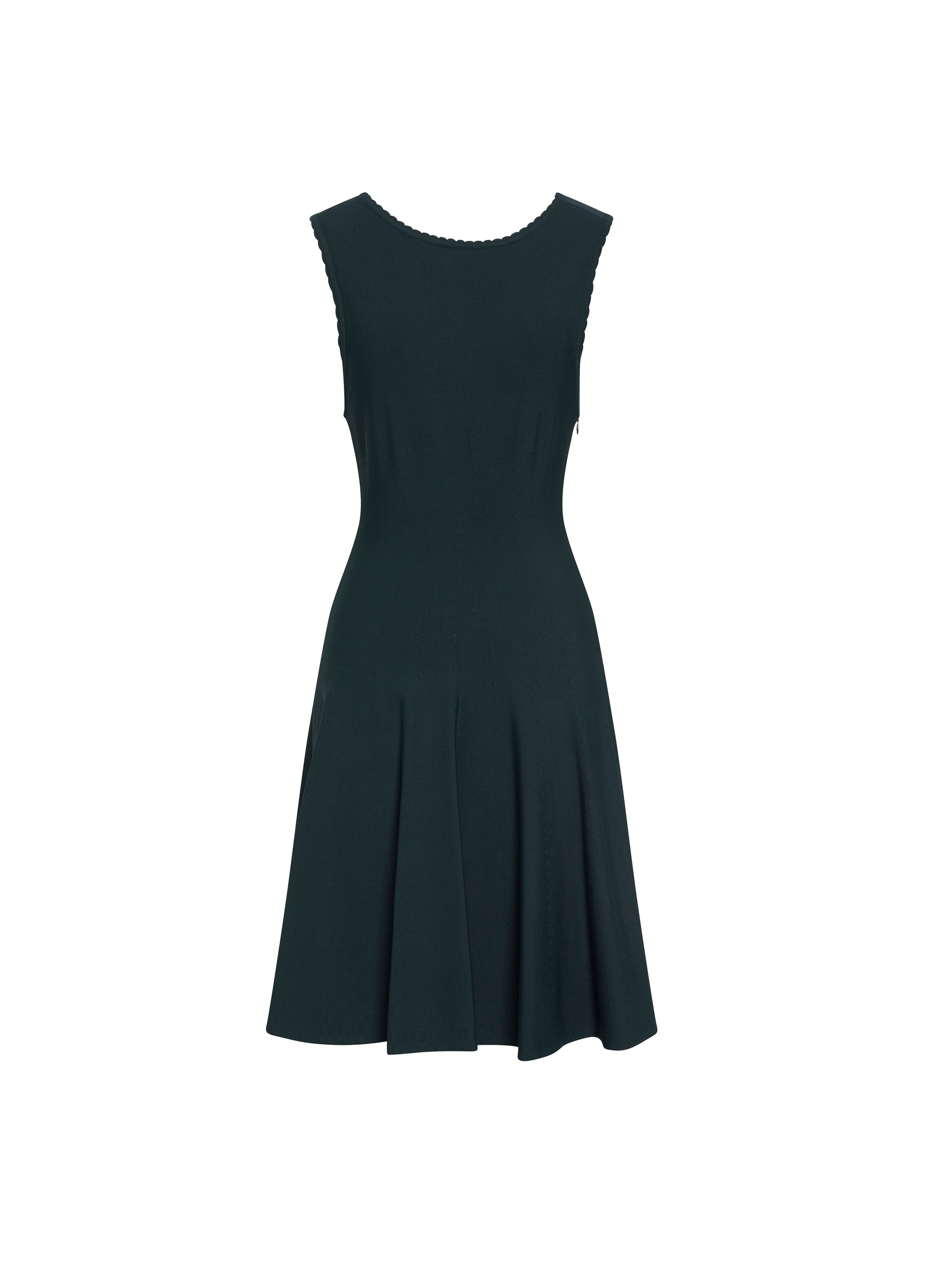 Open back sleeveless dress - Imperial Green