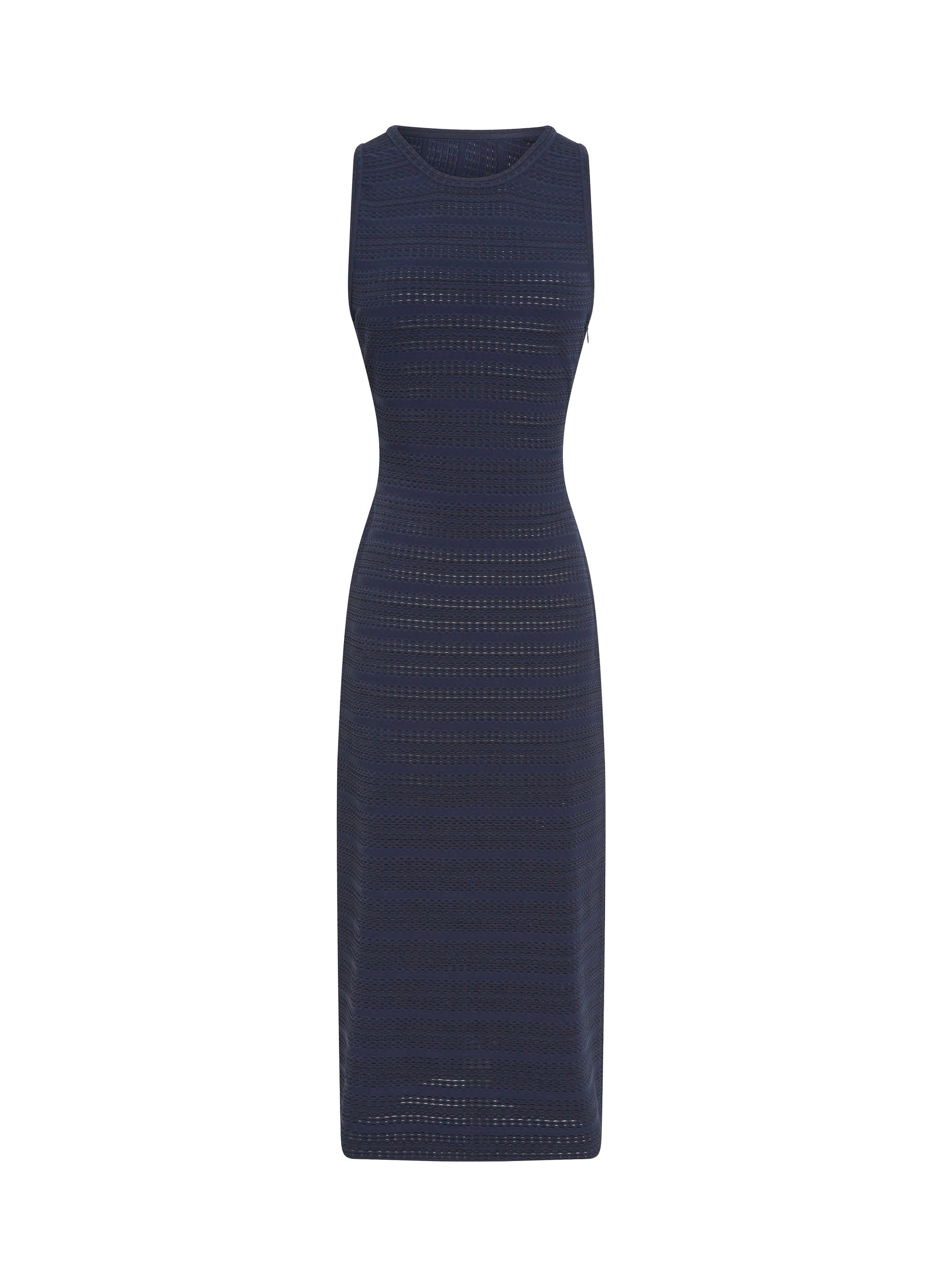 Brocade sleeveless dress - Night