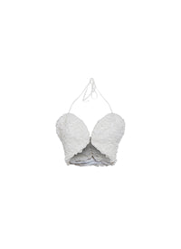 Top sans manches Houpette - Blanc