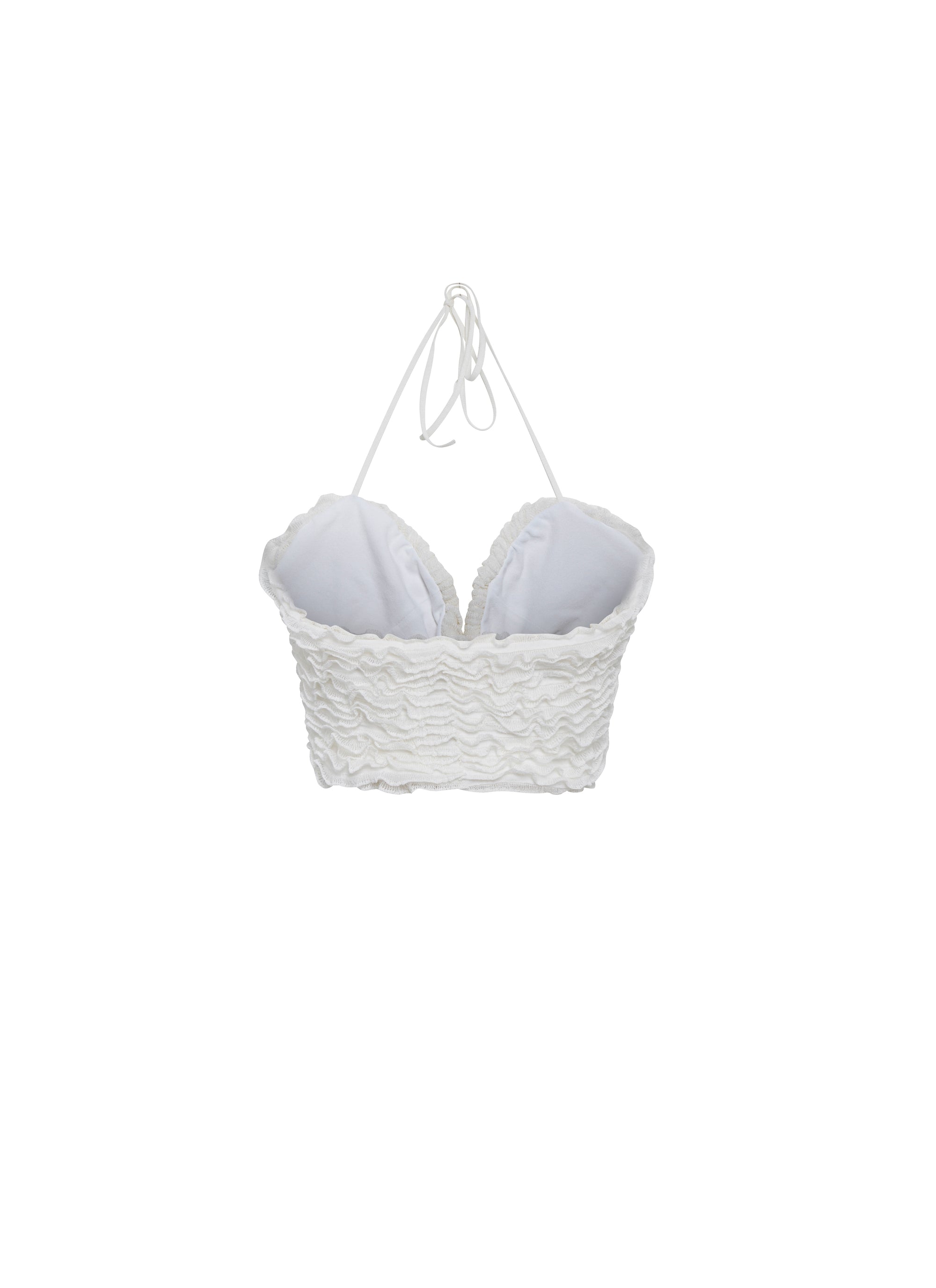 Top sans manches Houpette - Blanc