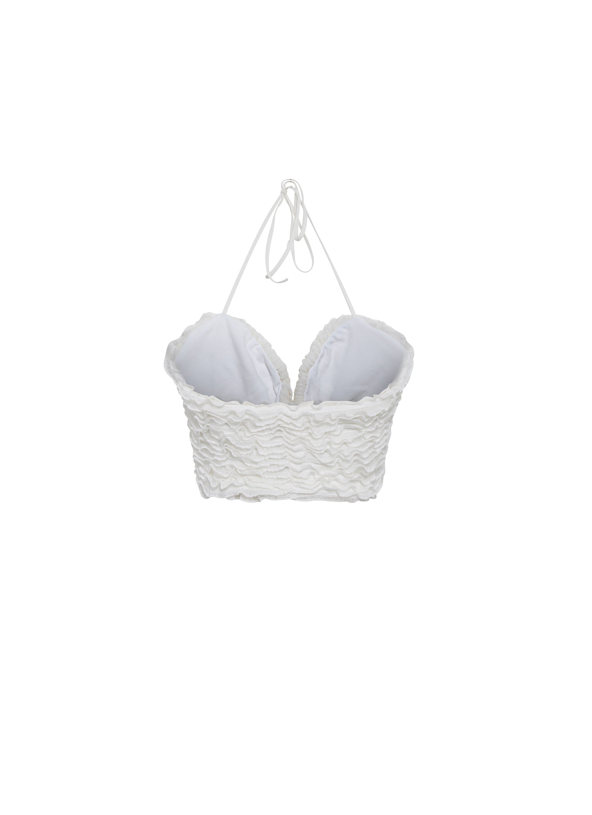 Top sans manches Houpette - Blanc
