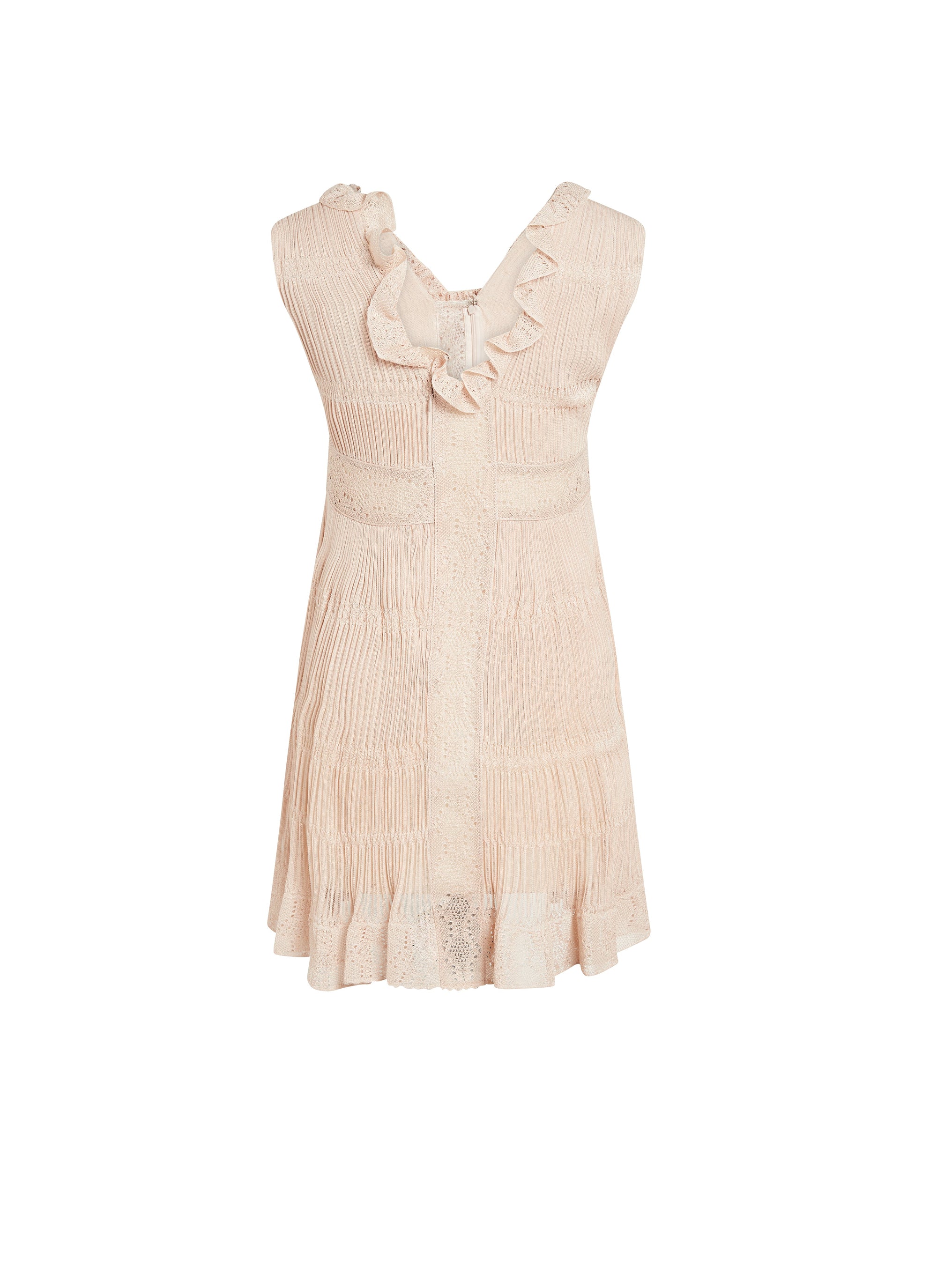 Robe sans manches Chérubin en soie - Vanille