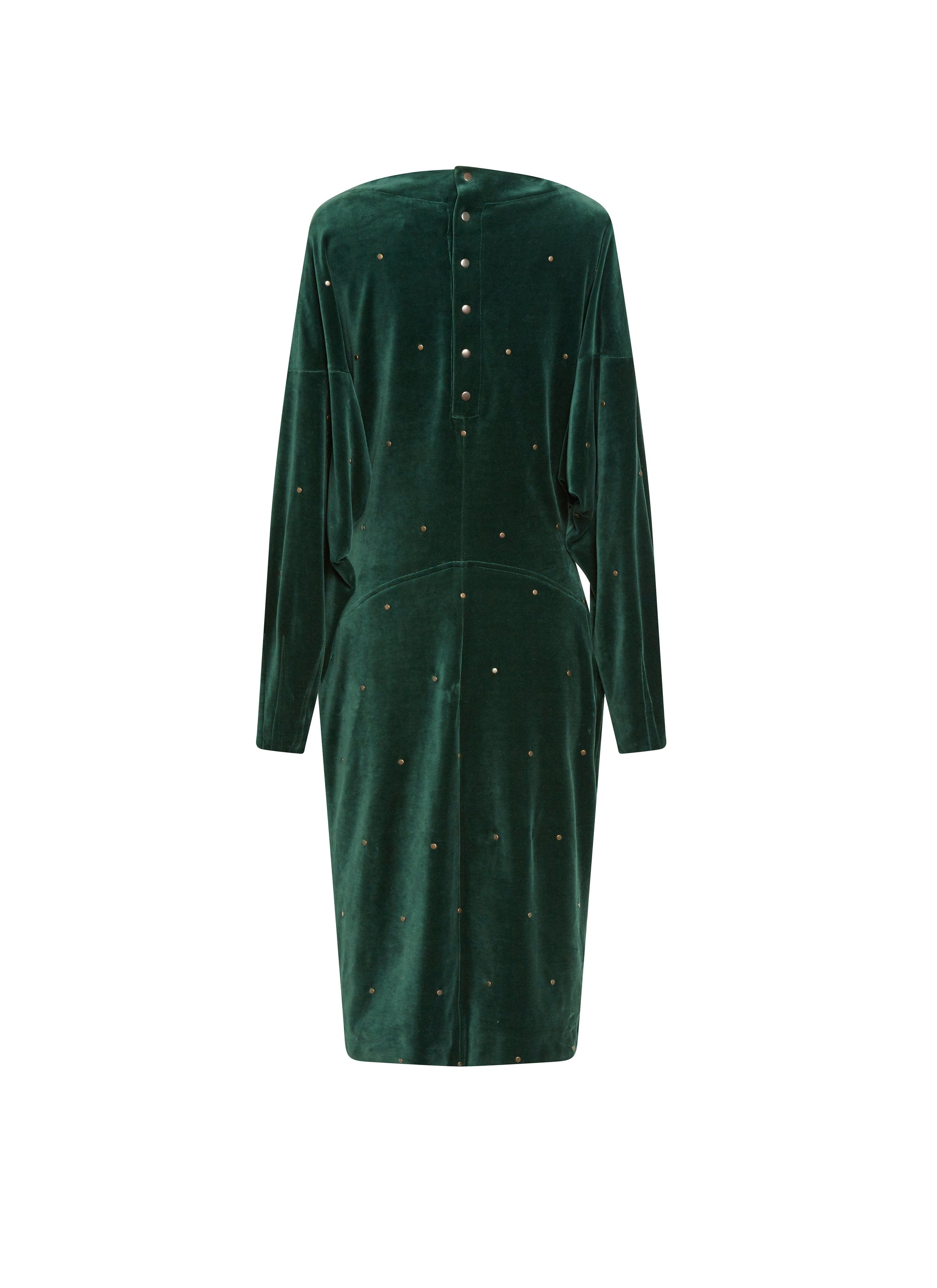 Long sleeve dress - Empire green