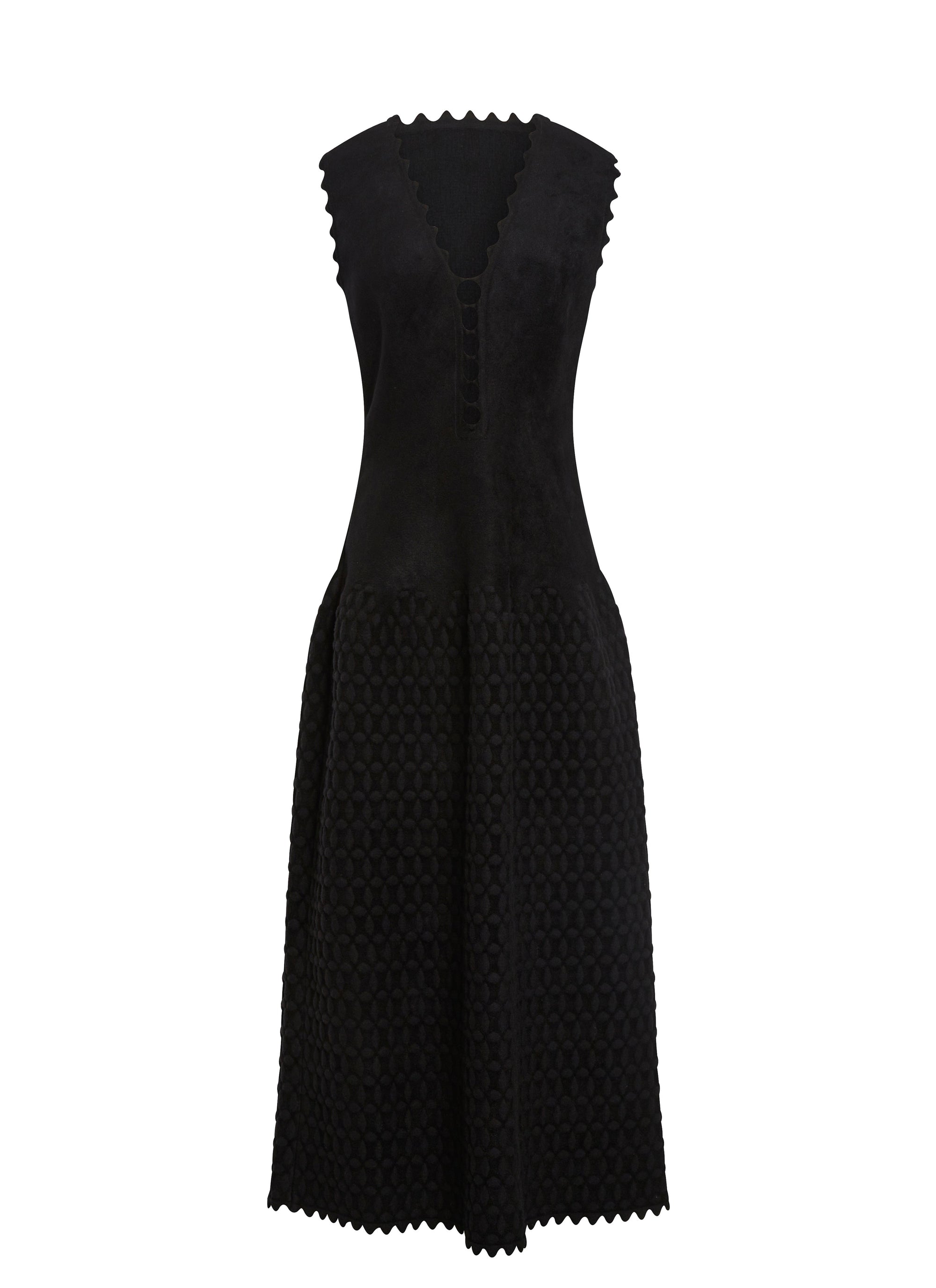 Sleeveless dress - Black