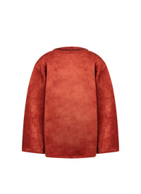Long sleeve wool blend jumper - Sequoia