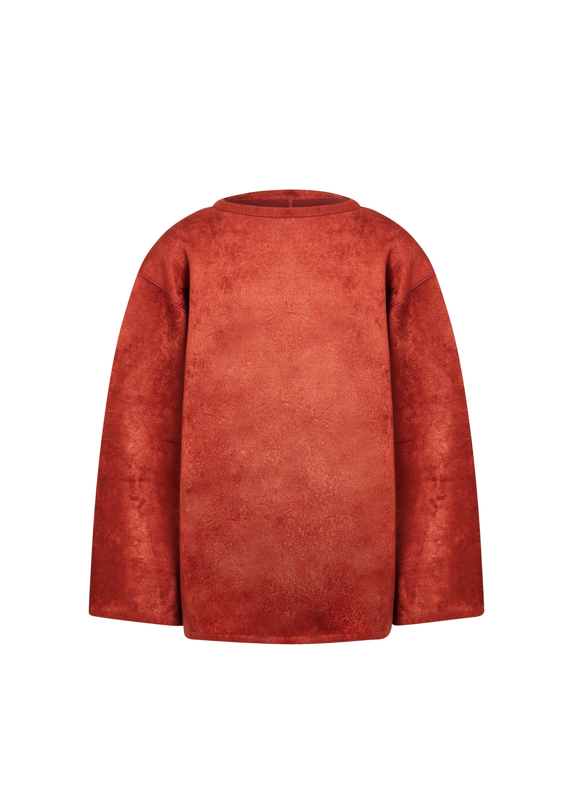 Long sleeve wool blend jumper - Sequoia